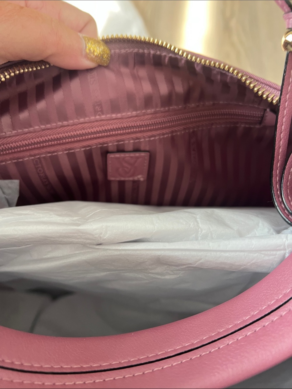 Victoria’s Secret
Elegant Plum Shoulder Bag - Women's Hobo Handbag - Picture 7 of 8